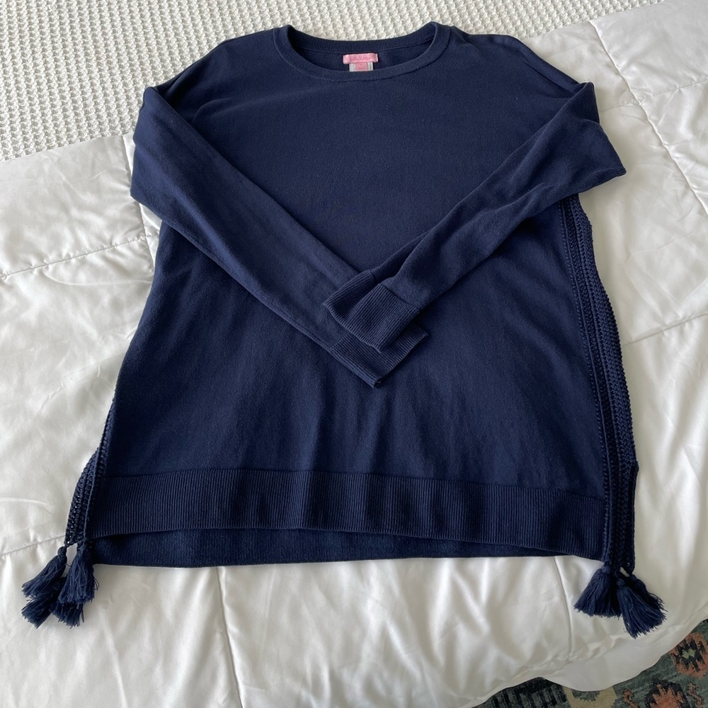 Lilly Pulitzer Damara Crochet Sweater